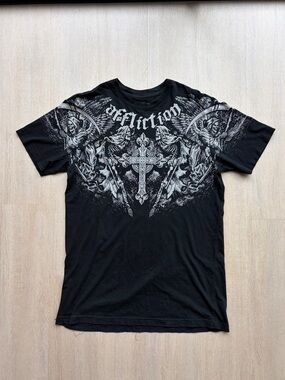 Y2K Affliction Shirt medium